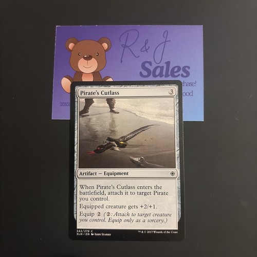 Mtg pirate cutlass - pirate's,