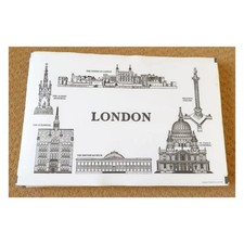 London Plastic Foam Sheets Party Placemats Crafts Tourist History Celebrations