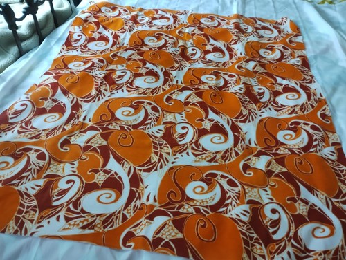 Vintage retro stretchy fabric - retro,