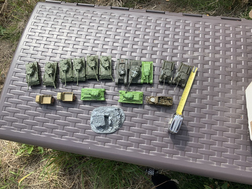 Diecast model tanks job lot - diecast,
