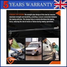 Towing Bar 1.8 Metre Car Van SMC Heavy Duty 3.5Ton