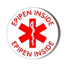 MEDICAL ALERT - EPIPEN INSIDE