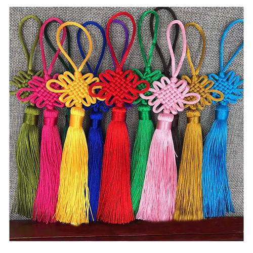12pcs knot tassel chinese - knot,