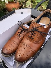 Men's Tan Shoes Size 10 ,Used for 6 Hours Only .