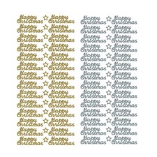 Happy Christmas peel off