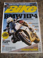 BIKE MAR 2013 BMW KAWASAKI NEW V OLD TRIUMPH BMW F800GS BONNEVILLE CUSTOMS MV AG