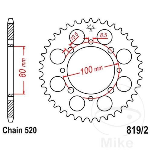 Rear sprocket fit suzuki - rear,
