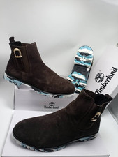 Black Leather Timberland Boot