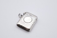 Lovely Antique Silver Hammered
