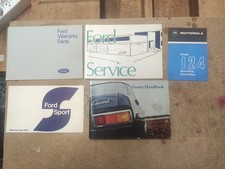 Ford Escort Documents 1971 - Complete Set, mint condition