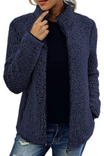 Ladies Fleece Coats Cardigans