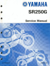 Yamaha sr250g workshop - -,