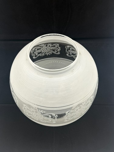 Vintage frosted glass light - frosted,