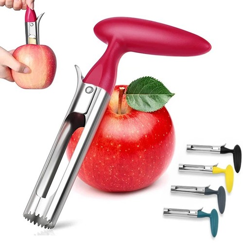 Stainless steel twist apple - stainless,