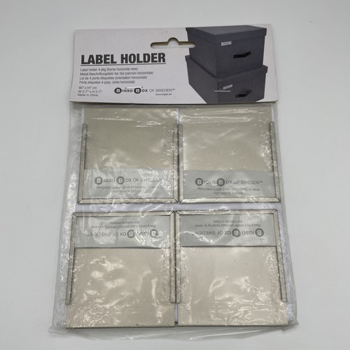 Piece pack label holder - piece,