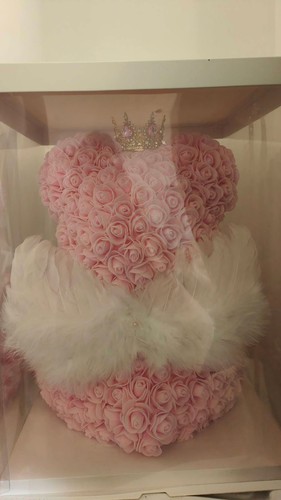 Rose angel bear - rose,