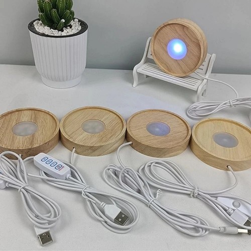 Plug wood led - plug-in, base