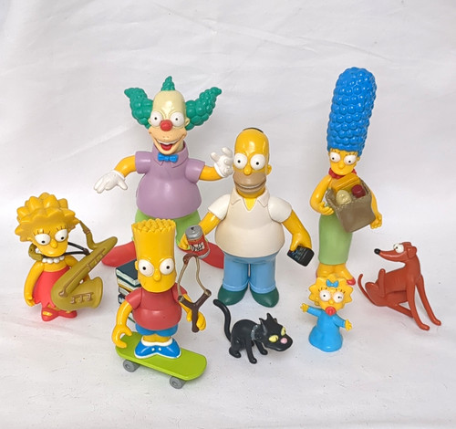 The simpsons figures playmates - simpsons,
