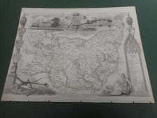 100% ORIGINAL SUFFOLK MAP BY