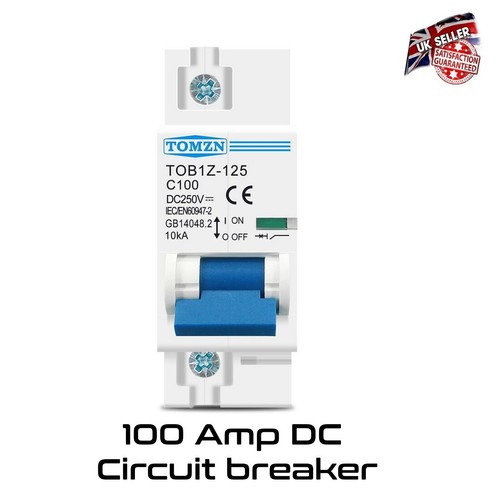 100a circuit breaker mcb - dc,