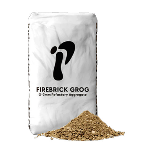 Firebrick grog 25kg 3mm - firebrick,