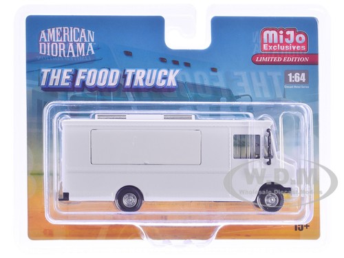 Food truck plain white - food,