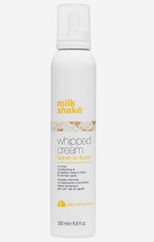 Milk shake whipped cream - milk,