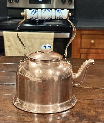 Vintage cup copper tea - cup,