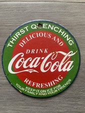 Small Vintage Enamel Coca -