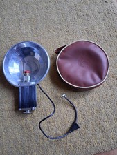 Vintage Agfa Flash Unit with Original Brown Case – Classic Camera Accessory
