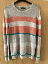 Dorothy Perkins Pastel Stripe Jumper Size 12