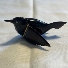 Antique Carved Horn Snuff Box