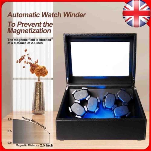 Watch winder with led light - watch,