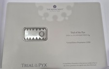 Trial of the Pyx - 1oz Pure Silver - 2024 Limited Edition  - Collectors Piece