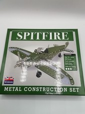Spitfire wwii fighter aircraft stainless steel construction set. 
