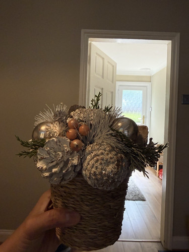 Artificial pine fir cone - pine, &