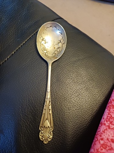 Vintage jam silver plate - jam, spoon