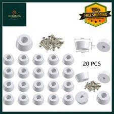 20 PCS White Rubber Feet Pads