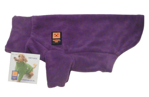 Ginger ted cosy fleeced purple - ted,