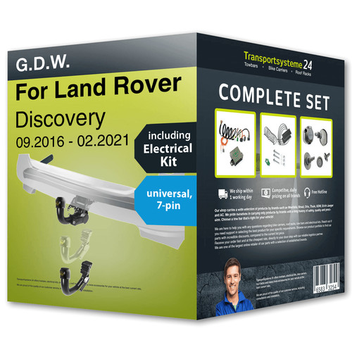 Towbar detachable for land - towbar,