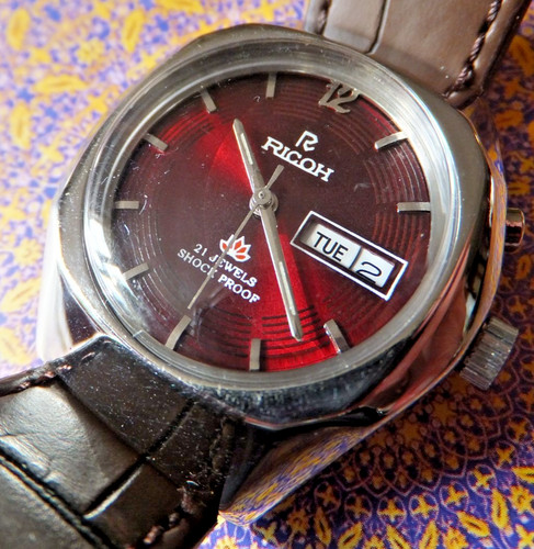 Ricoh black dial 36mm - ricoh,