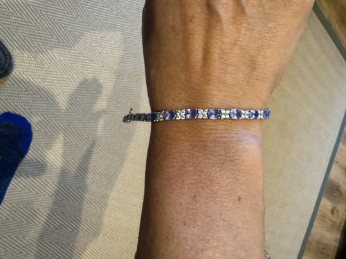 Karat white gold tanzanite - gold,