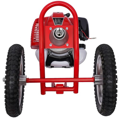 Hand push type grass - type, cutter