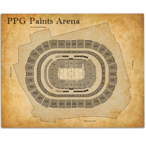 Poster ppg arena - -,