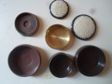 Various Types Furniture Floor Protector Castor Cups Chair Sofa Feet Caster Cups