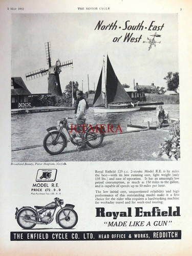 Royal enfield model 125cc - 'model, re'