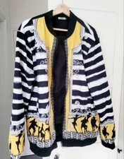 Mens Stripe Jacket Size XL