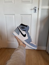 Nike Jordan 1 Retro High OG University Blue Size Uk 11 USED 7/10 CONDITION 