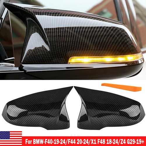 Carbon fiber door mirror - carbon, cap