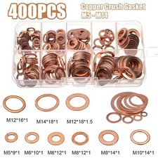 400PCS Assorted Crush Copper